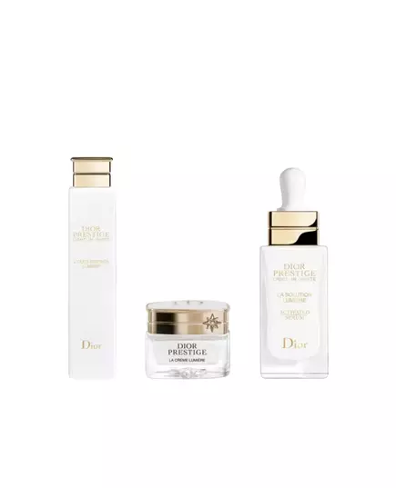 Set Christian Dior: Prestige Light-In-White Illuminating Serum For Face 30 ml + Prestige Light-In-White Illuminating Cream For Face 30 ml + Prestige L’Oleo-Essence Lumiere Brightening Peeling Lotion, 30 ml, Bild 2