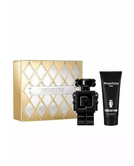 Set Paco Rabanne: Phantom Parfum For Men 100 ml + Phantom Hydrating Shower Gel Body All Skin Types, 100 ml, image 2