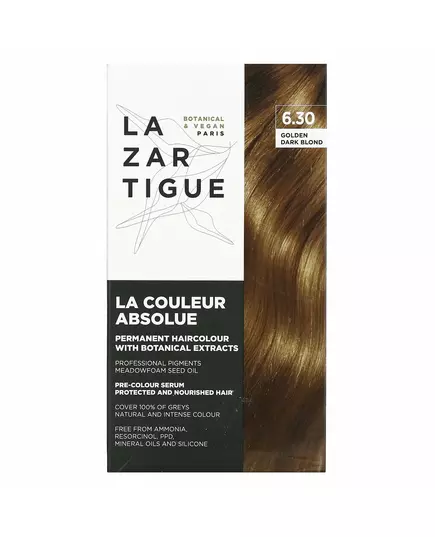 Lazartigue La Couleur Absolue Permanente Haarfarbe 6.30 Golden Dark Blond, 143 ml, Bild 2
