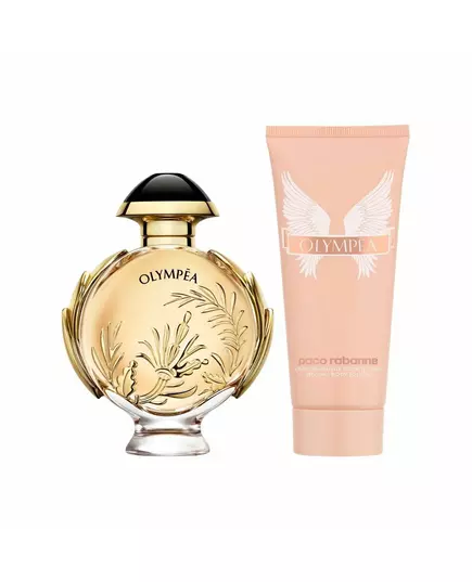 Set Paco Rabanne: Olympea Solar Eau De Parfum For Women 80 ml + Olympea Solar Hydrating Body Lotion, 80 ml