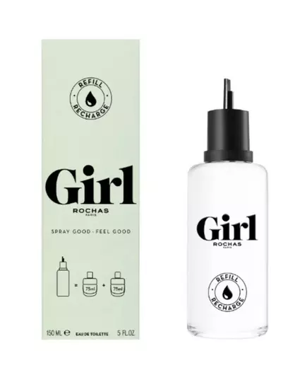 Rochas Girl Eau de Toilette Pour les femmes Recharge, 150 ml
