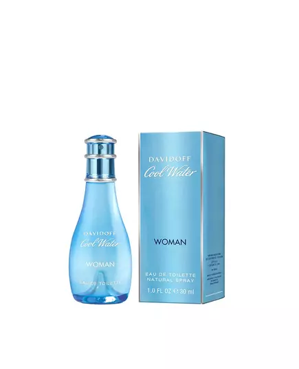 Davidoff COOL WATER WOMAN eau de toilette vaporisateur, 30 ml, image 4