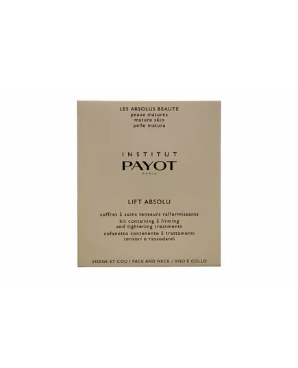 Ensemble Payot Lift Absolu Hydrogel Raffermissement Masque crème Pour le visage et le cou, 10 pièces