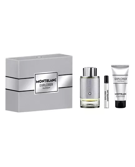 Set Montblanc: Explorer Platinum Eau De Parfum For Men 100 ml + Explorer Platinum Eau De Parfum For Men 7.5 ml + Explorer Platinum Cleansing Shower Gel For All Skin Types, 100 ml, image 2