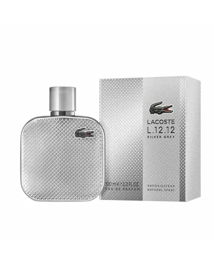 Lacoste L.12.12 Silver Grey Eau de Parfum Für Männer, 100 ml, Bild 2