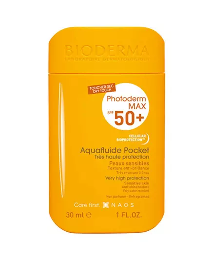 Bioderma Photoderm Max Hydratant Protection UV Fluide solaire Pour le visage SPF 50+, 30 ml