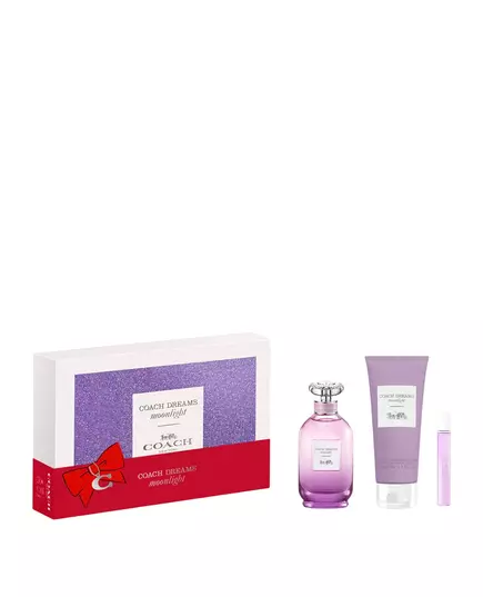 Women's Perfume Set Coach Dreams Moonlight 3 Pieces, 3 pcs