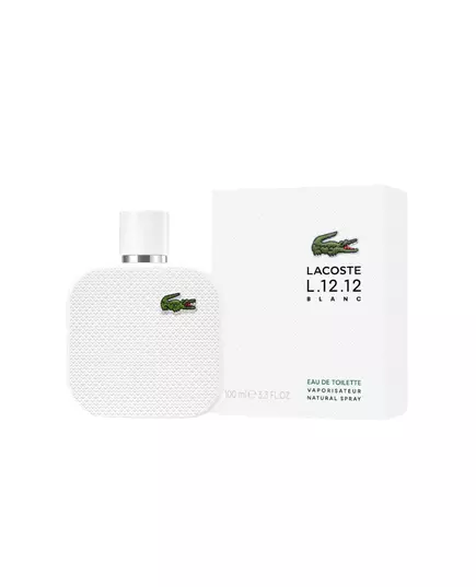 Lacoste Eau de Lacoste L.12.12 Blanc Eau De Toilette For Men, 100 ml, image 2