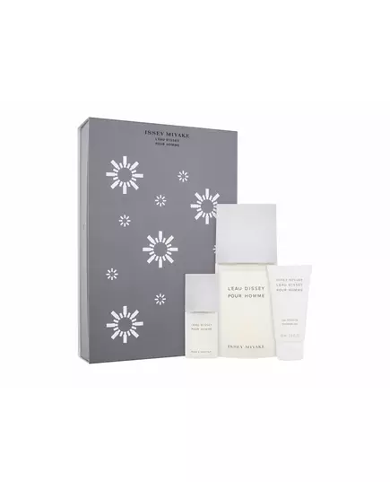 L'Eau D'Issey Pour Homme Gift Set EDT 125 ml, miniature EDT 15 ml and shower gel, 125 ml
