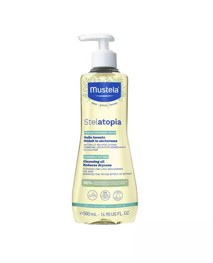 Mustela Stelatopia Apaisant Huile nettoyante, 500 ml, image 2