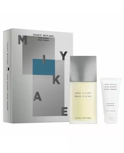 Set Issey Miyake: L'Eau D'Issey Pour Homme Eau De Toilette For Men 75 ml + L'Eau d'Issey Moisturizing Shower Gel For All Skin Types, 75 ml