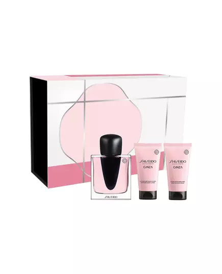 Set Shiseido: Ginza Eau De Parfum For Women 50 ml + Ginza Moisturizing Body Lotion 50 ml + Ginza Hydrating Hand Cream, 50 ml, image 2