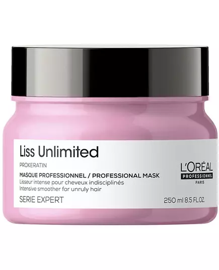 L'Oreal Professionnel Serie Expert Liss Unlimited Masque crème pour traitement des cheveux Pour lisser, 250 ml