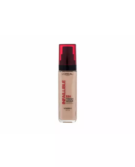 L'Oreal Paris Infaillible 24h Fresh Wear All-Day Wear Liquid Foundation 110 Vanille Rose SPF 25, 30 ml