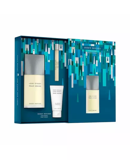 Set Issey Miyake: L'Eau D'Issey Pour Homme Eau De Toilette For Men 125 ml + L'Eau d'Issey Moisturizing Shower Gel For All Skin Types 50 ml + L'Eau d'Issey Eau De Toilette For Women, 3 Stück, Bild 2