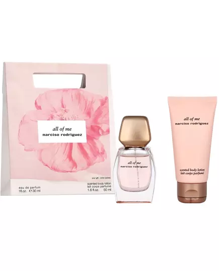 Set Narciso Rodriguez: All Of Me Eau De Parfum For Women 30 ml + All Of Me Hydrating Body Lotion, 30 ml
