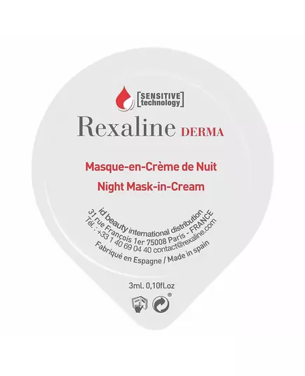 Rexaline DERMA night mask-in-cream, 6 × 3 ml, image 3