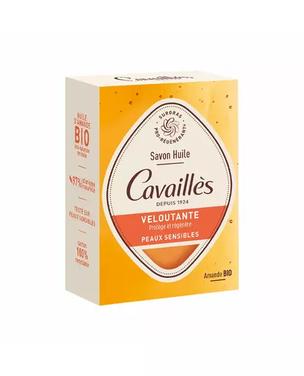Roge Cavailles Pro-Regenerating Mandel Weichmachen Seifenstück, 100 g