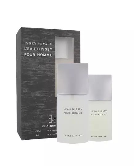 Set Issey Miyake: L'Eau D'Issey Pour Homme Eau De Toilette For Men 40 ml + L'Eau D'Issey Pour Homme Eau De Toilette For Men, 40 ml