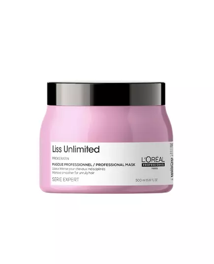 L'Oreal Professionnel Serie Expert Liss Unlimited Masque crème pour traitement des cheveux Pour lisser, 500 ml