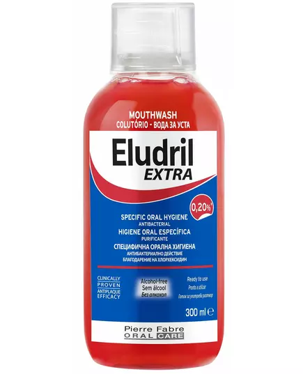 Eludril Mouthwash Antibacterial, 300 ml
