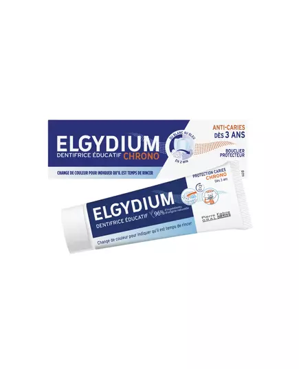Elgydium Tandpasta Chrono Fluorinol Cavity Toothpaste, 50 ml