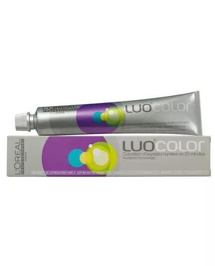 L'Oreal Professionnel LuoColor Ammonia-Free Permanent Hair Dye 5.52 Light Brown Mahogany Red, 50 ml