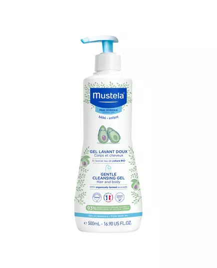 Mustela Mustela Avocado Sanfte Reinigung Reinigungsgel Für Gesicht & Haar, 500 ml, Bild 2