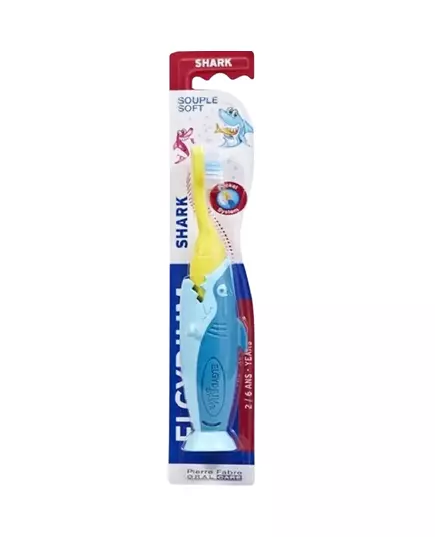 Elgydium Kids Shark Toothbrush Blue
