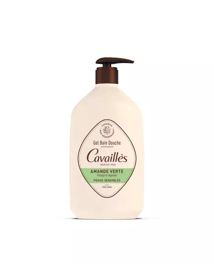 Roge Cavailles Roge Cavailles Green Almond Régénération Gel douche Pour peaux sensibles, 1000 ml