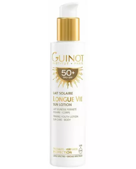 Guinot Longue Vie Raffermissement Lotion solaire SPF 50+, 150 ml, image 2