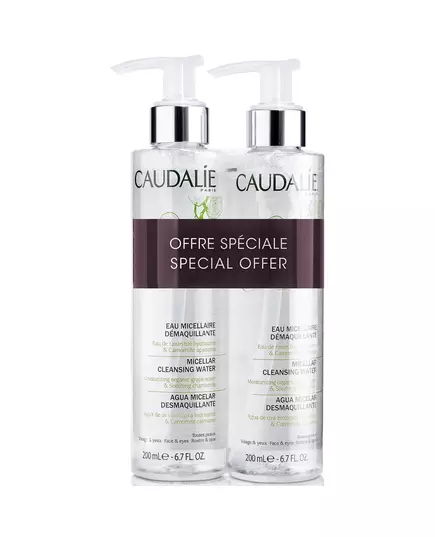Duo Set Caudalie Caudalie Reinigung Mizellenwasser Für alle Hauttypen 2 stk, 2 × 200 ml, Bild 2