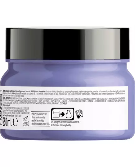Expert Blondifier Masque (Blond Hair) Series - Reconstructing and brightening mask, 250 ml, image 2