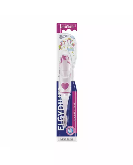 Elgydium Unicorn Brosse à dents Violet