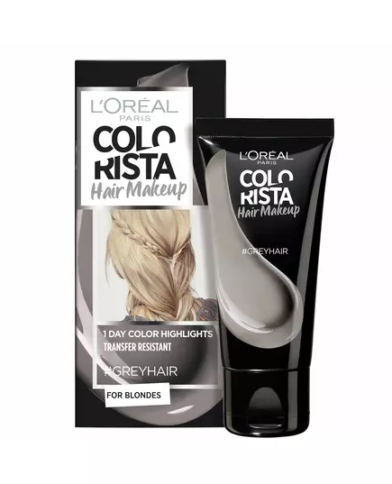 L'Oreal Paris Colorista Hair Makeup Semi-Permanent Hair Dye #GREYHAIR, 30 ml, image 3