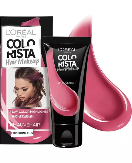 L'Oreal Paris Colorista Hair Makeup Semi-Permanent Hair Dye #MAUVEHAIR, 30 ml, image 3