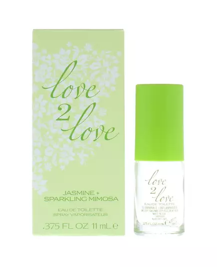 Love 2 Love Jasmine + Sparkling Mimosa Eau de Toilette Pour les femmes, 11 ml, image 2