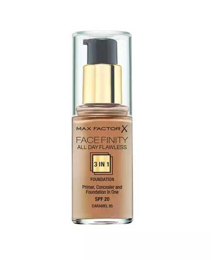 Max Factor Face Finity All Day Flawless Fond de teint crème 85 Caramel SPF 20, 30 ml