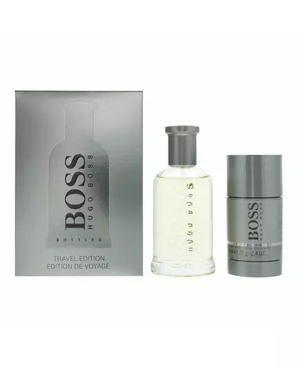 Set Hugo Boss: Boss Bottled Eau De Toilette For Men 100 ml + Boss Bottled Anti-Perspirant Deodorant Stick For Men, 100 ml