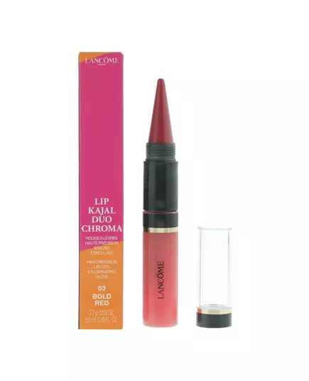 Lancome Lip Kajal Duo Chroma Rouge à lèvres crème & gloss 03 Rouge audacieux, 2,7 g, image 2