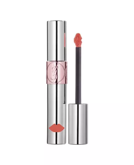 Yves Saint Laurent Volupte Liquid Colour Balm Lasting Care Lip Balm 5 Watch Me Orange, 6 ml