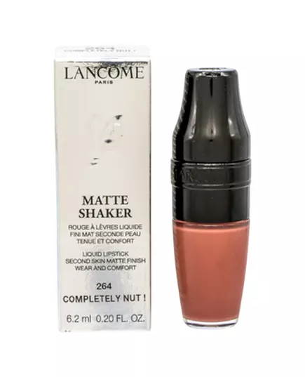 Lancome Matte Shaker Rouge à lèvres liquide Rouge à lèvres liquide 264 264 Noix complètement, 6,2 ml