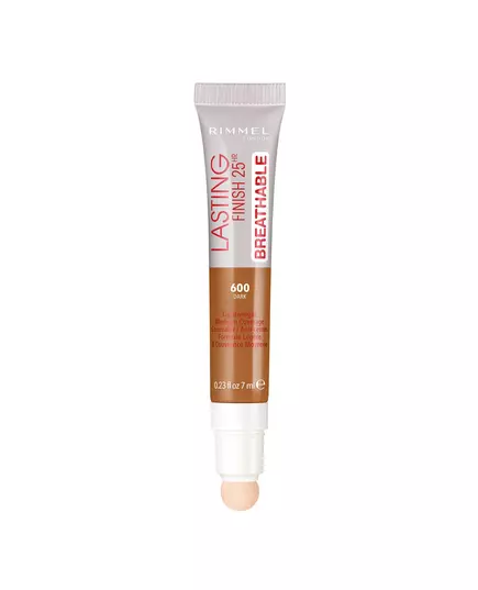 Rimmel London Lasting Finish Natural Medium Coverage Cream Concealer 600 Dark, 7 ml