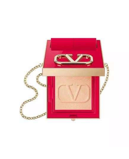 Valentino Go-Clutch Glanz Kompaktpuder 02 Licht, 4,2 g