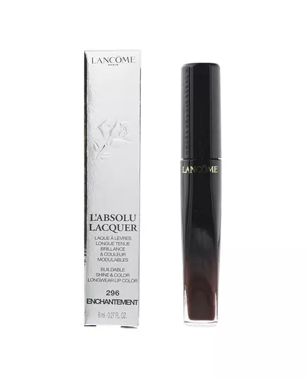 Lancome L'Absolu Lacquer Briller Rouge à lèvres liquide 296 Enchantement, 8 ml