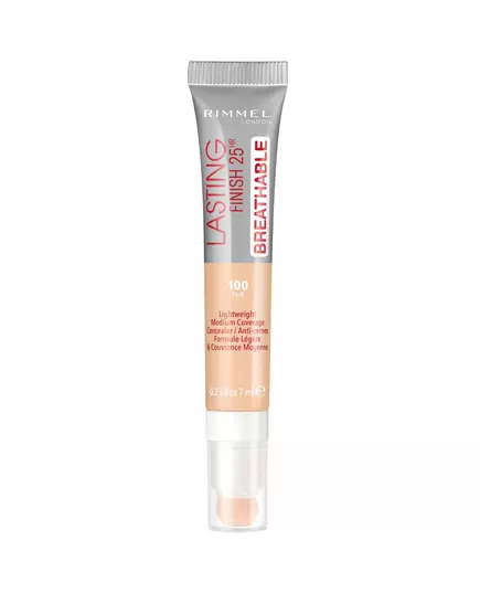 Rimmel London Lasting Finish Natural Medium Coverage Cream Concealer 100 Fair, 7 ml