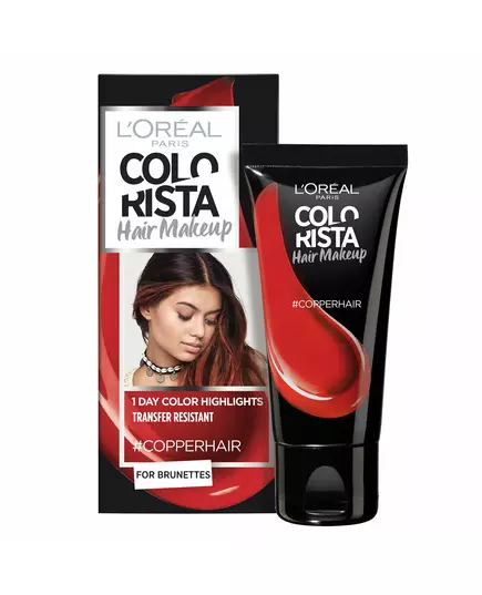 L'Oreal Paris Colorista Hair Makeup Teinture capillaire semi-permanente #COPPERHAIR, 30 ml, image 3