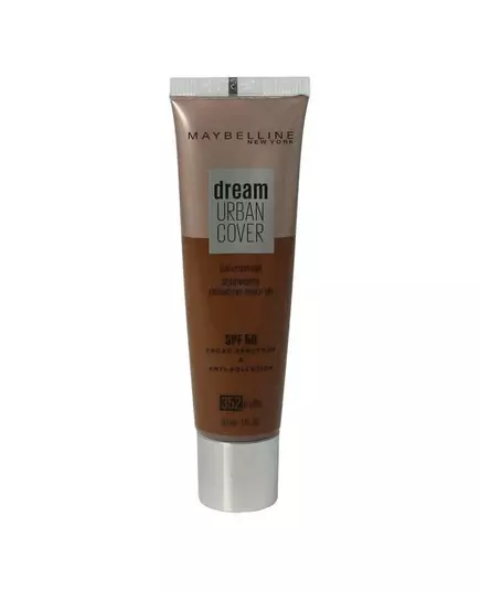 Maybelline Dream Urban Cover Full Cover Cream Foundation 352 Truffle SPF 50, 30 ml