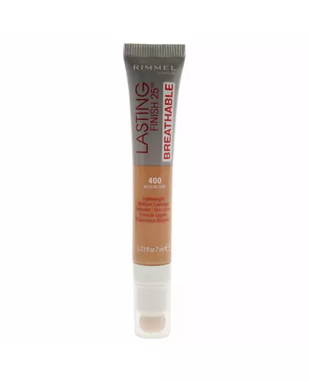 Rimmel London Lasting Finish Natural Medium Coverage Cream Concealer 400 Medium Dark, 7 ml, image 2