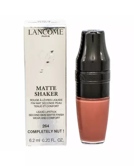 Lancome Matte Shaker Rouge à lèvres liquide Rouge à lèvres liquide 264 264 Noix complètement, 6,2 ml, image 2